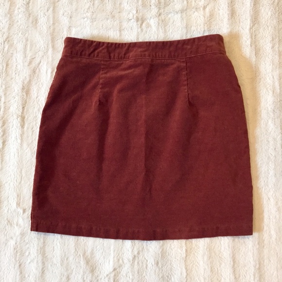 F21 Corduroy Mini Skirt - Picture 5 of 7